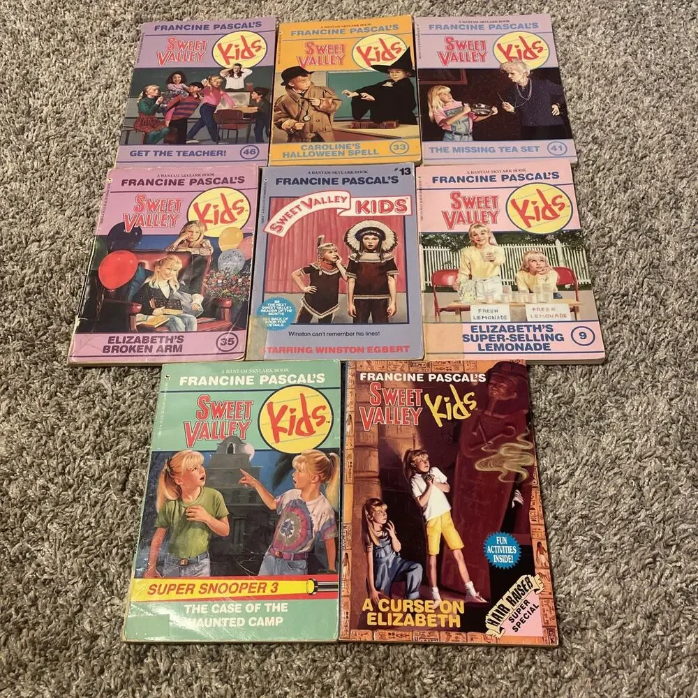 Vintage Sweet Valley Kids Lot of 26 Books Francine Pascal 90s YA Paperback Set
